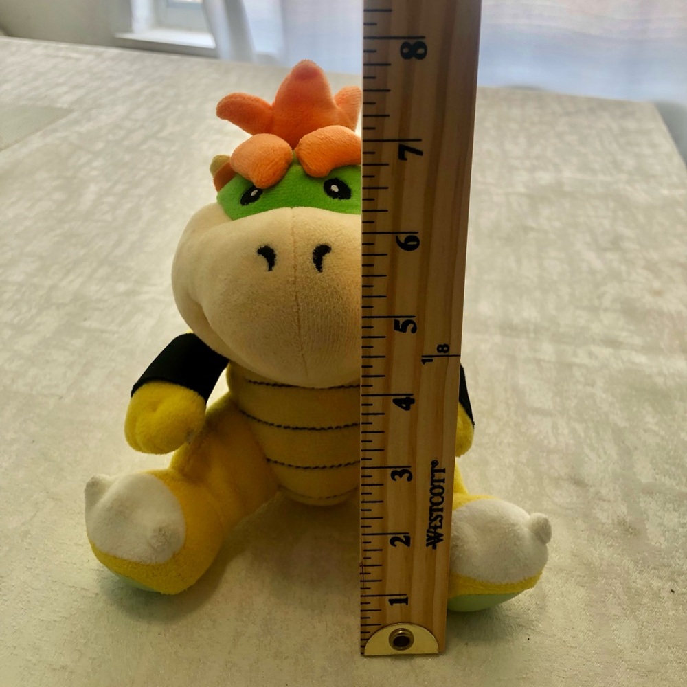 Baby Bowser Jr Nintendo Super Mario Bros. 7" Plush Stuffed Animal Rare San-Eico